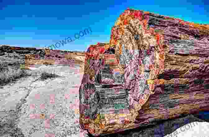 A Close Up Of A Petrified Tree In Petrified Forest National Park, Showcasing The Vibrant Colors And Intricate Patterns Preserved In Stone. Arizona S National Parks And Monuments (Images Of America)