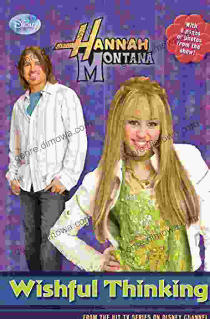 Book Cover Of Hannah Montana Wishful Thinking Junior Novel 16, Featuring Miley Stewart In Her Hannah Montana Outfit Hannah Montana: Wishful Thinking (Junior Novel 16)