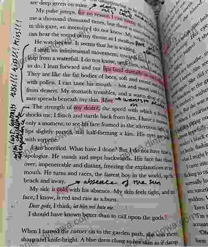 Close Up Of The Book's Pages, Showcasing Annotations On The Language Henry IV Part 1 (Annotated) Mike Clayton