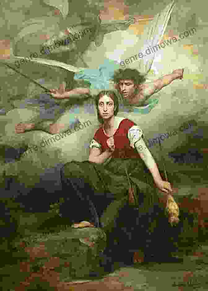 Joan Of Arc Receiving Her Divine Mission From The Archangel Michael Joan Of Arc Laura Elizabeth Howe Richards