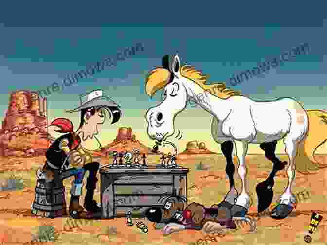 Lucky Luke Standing With His Horse, Jolly Jumper Lucky Luke Volume 13 The Tenderfoot (Lucky Luke (English Version))