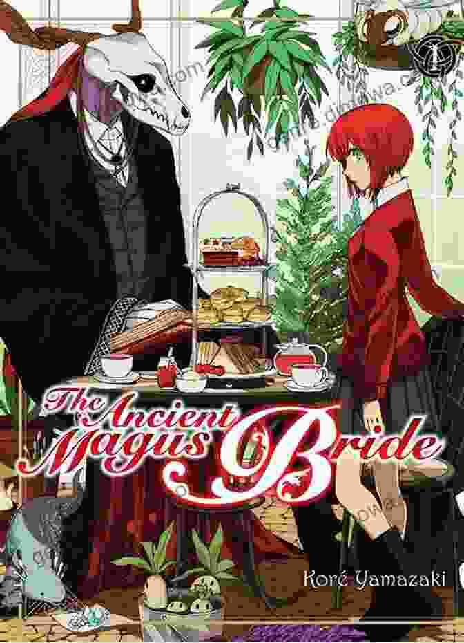 The Ancient Magus Bride Manga Cover Featuring Chise Hatori And Elias Ainsworth Standing In A Field Of Flowers The Ancient Magus Bride Vol 9