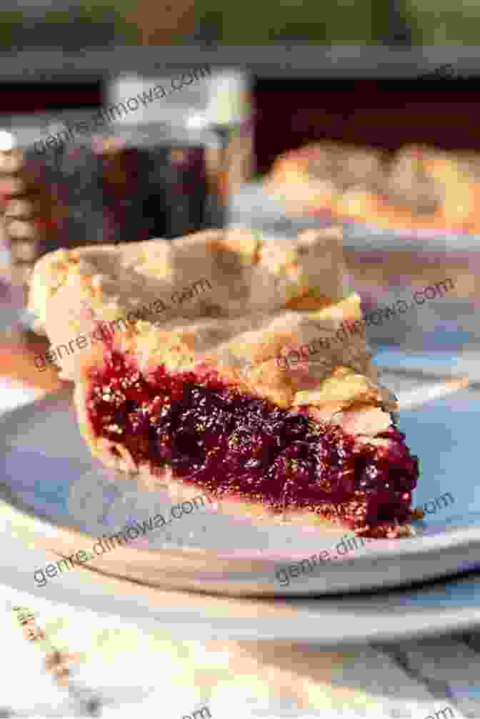 Traditional Montana Huckleberry Pie With A Golden Crust And Tart Sweet Filling Greater Than A Tourist Montana USA: 50 Travel Tips From A Local (Greater Than A Tourist United States 27)