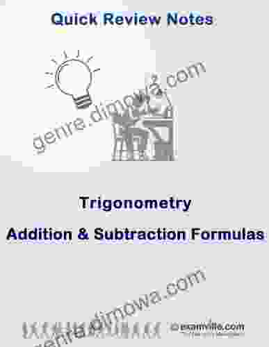 Quick Review of Topics in Trigonometry: Addition and Subtraction Formulas (Quick Review Notes)